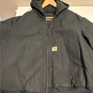 Carhartt Men's Dark Gray Hooded Performance Jacket